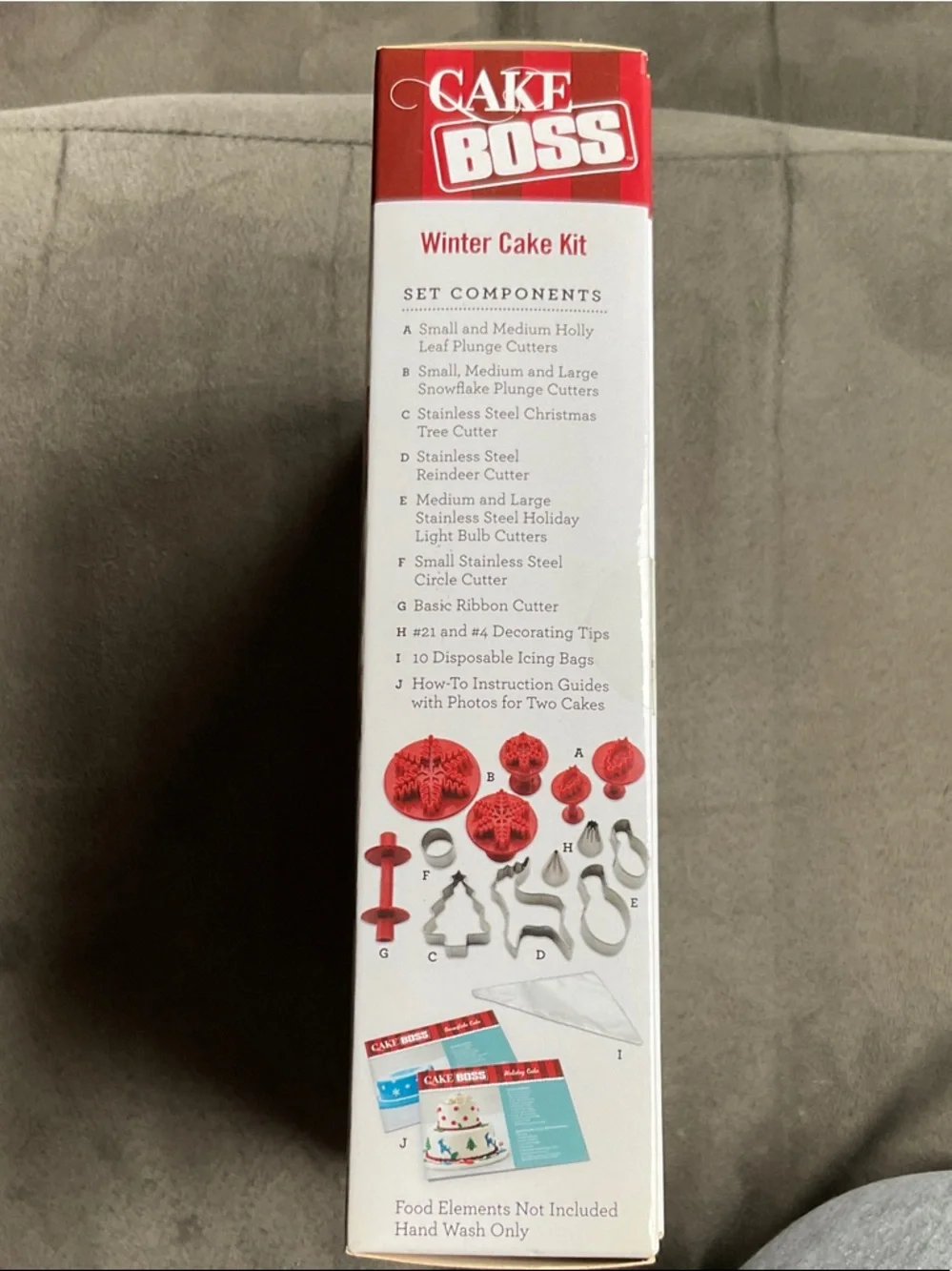 Cake Boss Winter Cake Kit - Blue 25-Piece Decorating Set